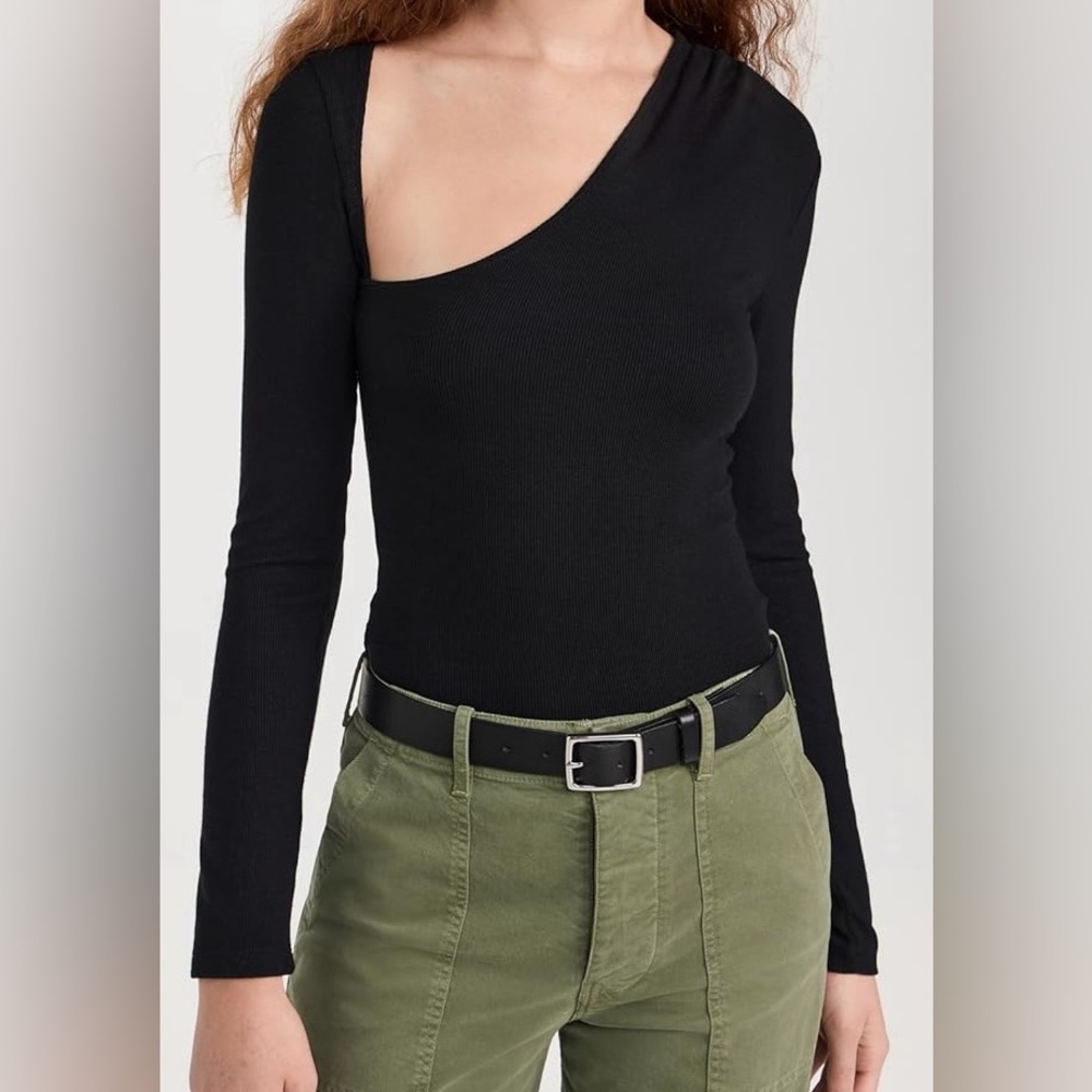 Asymmetrical Thong Bodysuit